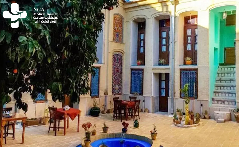 محل الإقامة التقليدي في باسين شيراز فی إیران